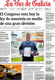 Periodico La Voz de Galicia