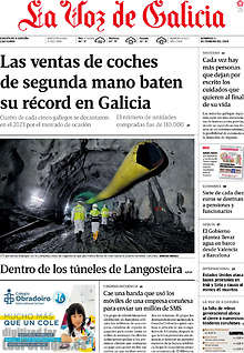 Periodico La Voz de Galicia