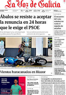 Periodico La Voz de Galicia