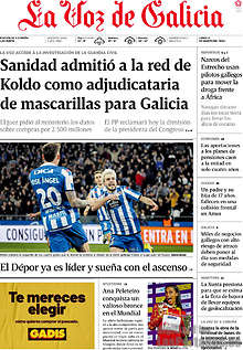 Periodico La Voz de Galicia
