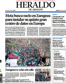 Periodico Heraldo de Aragon