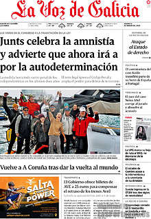 Periodico La Voz de Galicia