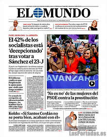 Portadas delos periodicos de hoy