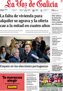 Periodico La Voz de Galicia