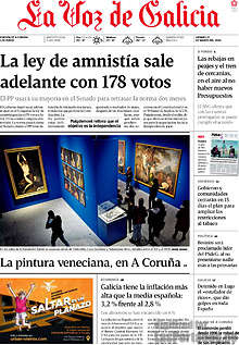 Periodico La Voz de Galicia