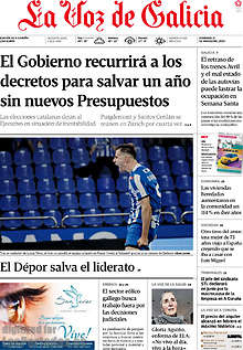 Periodico La Voz de Galicia