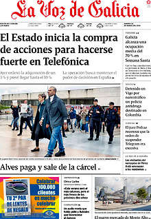 Periodico La Voz de Galicia