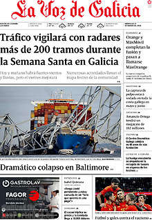Periodico La Voz de Galicia