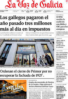 Periodico La Voz de Galicia