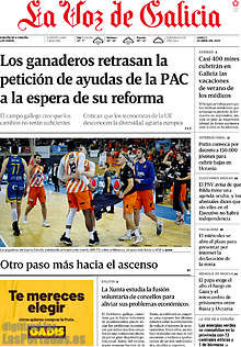 Periodico La Voz de Galicia