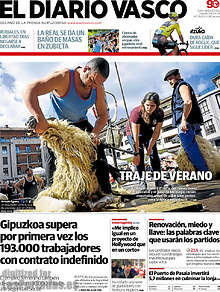 Periodico El Diario Vasco