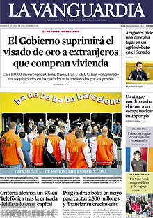 Periodico La Vanguardia