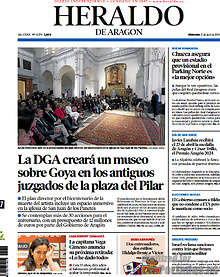 Periodico Heraldo de Aragon