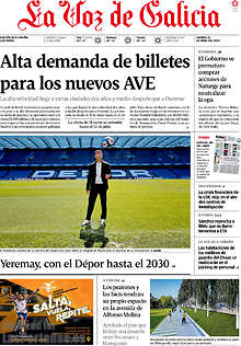 Periodico La Voz de Galicia