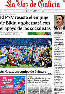 Periodico La Voz de Galicia