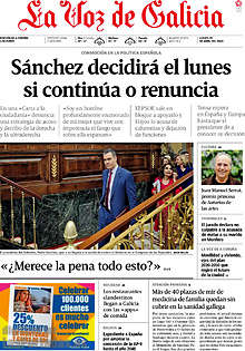 Periodico La Voz de Galicia