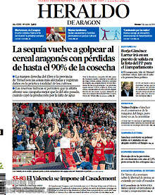 Periodico Heraldo de Aragon