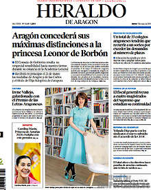 Periodico Heraldo de Aragon