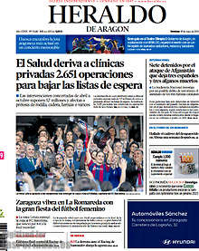 Periodico Heraldo de Aragon