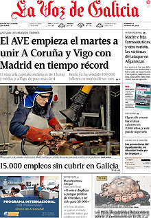 Periodico La Voz de Galicia