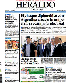 Periodico Heraldo de Aragon