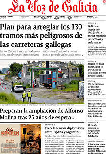 Periodico La Voz de Galicia