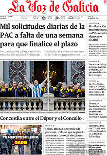 Periodico La Voz de Galicia