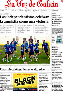 Periodico La Voz de Galicia