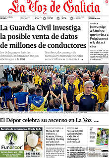 Periodico La Voz de Galicia