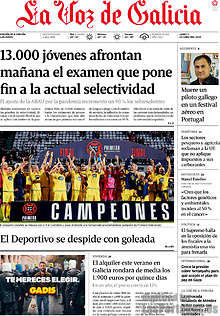 Periodico La Voz de Galicia