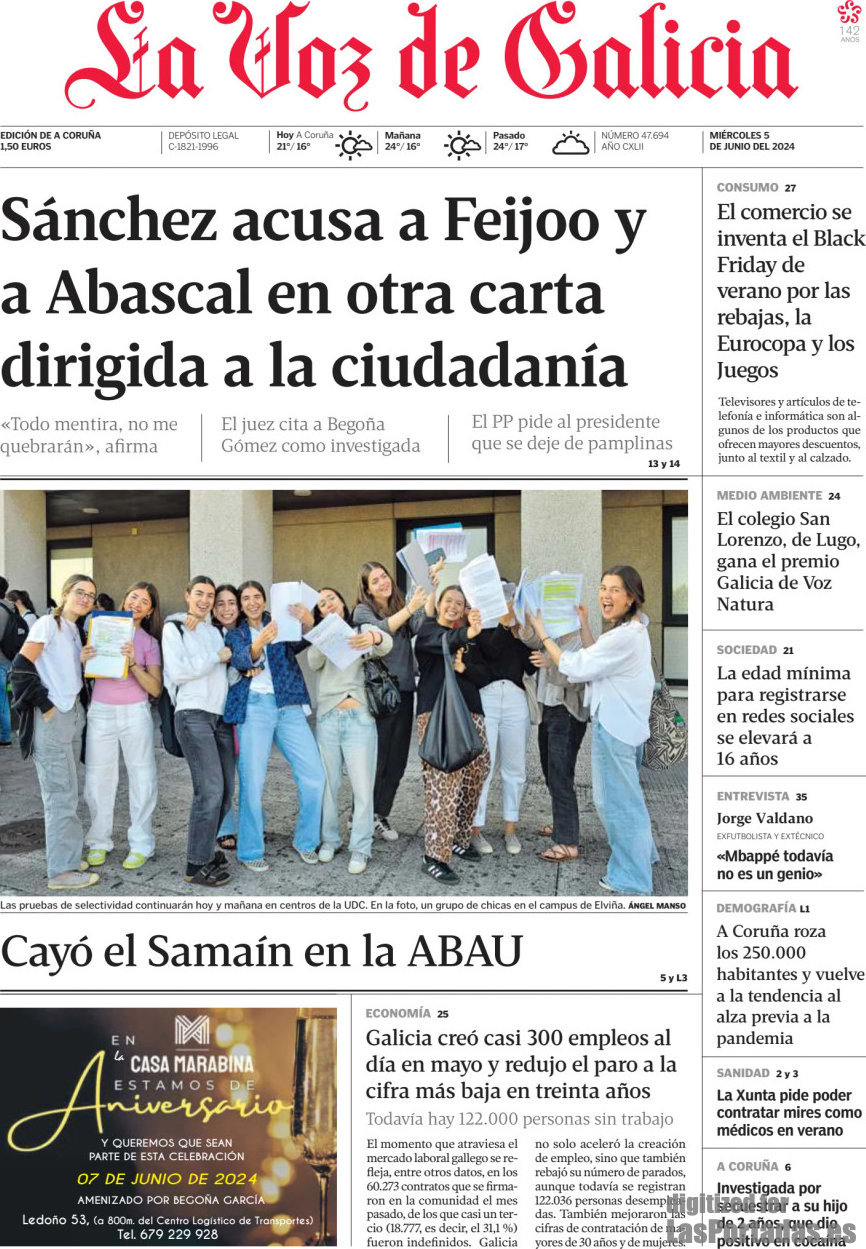 La Voz de Galicia