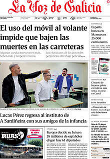 Periodico La Voz de Galicia