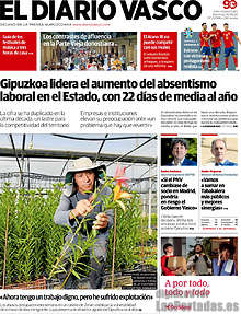 Periodico El Diario Vasco