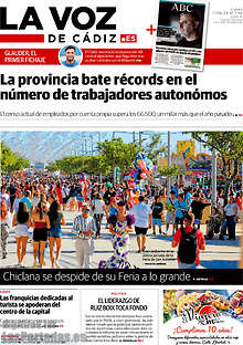 Periodico La Voz de Cádiz