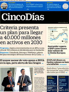 Periodico Cinco Días