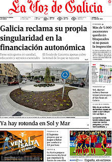 Periodico La Voz de Galicia