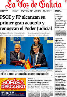 Periodico La Voz de Galicia