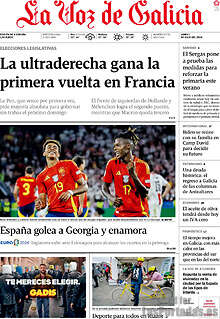 Periodico La Voz de Galicia