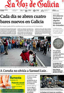 Periodico La Voz de Galicia