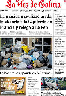 Periodico La Voz de Galicia