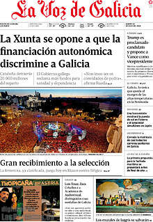Periodico La Voz de Galicia