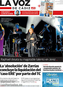 Periodico La Voz de Cádiz