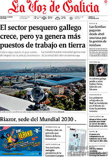 Periodico La Voz de Galicia