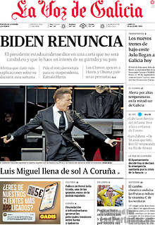 Periodico La Voz de Galicia