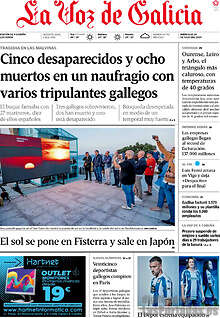 Periodico La Voz de Galicia