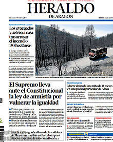 Periodico Heraldo de Aragon