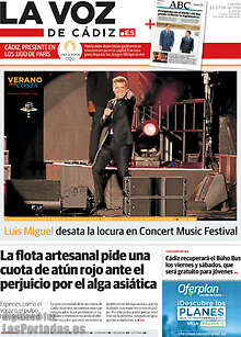 Periodico La Voz de Cádiz