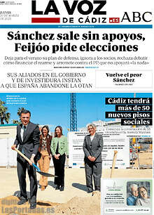 Periodico La Voz de Cádiz
