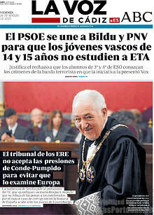 Periodico La Voz de Cádiz