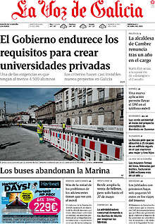 Periodico La Voz de Galicia